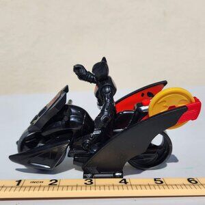 Imaginext DC Super Friends Batman Beyond Figure With Cycle Motorcycle Transform